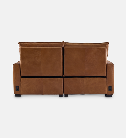 Sutton Leather 2 Seater Recliner (96591)