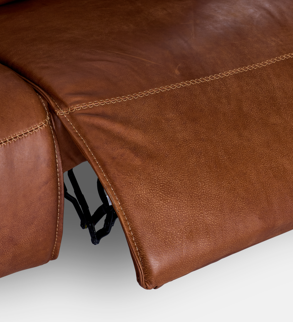 Sutton Leather Corner Recliner (92905)