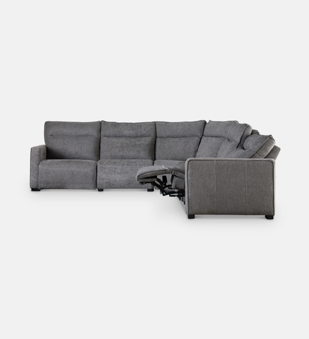 Sutton Fully Upholstered Corner Recliner (93709)