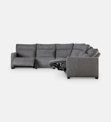 Sutton Fully Upholstered Corner Recliner (93711)
