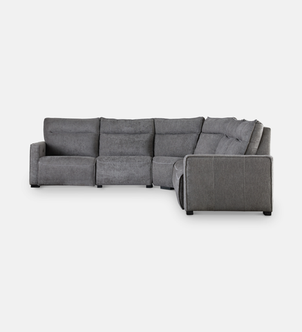 Sutton Fully Upholstered Corner Recliner (93712)