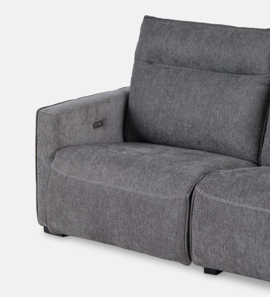 Sutton Fully Upholstered Corner Recliner (93734)