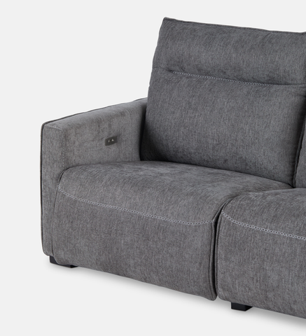 Sutton Fully Upholstered Corner Recliner (93734)