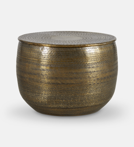 Taj Drum Lamp Table (38257)