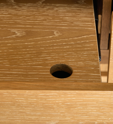 Tanner Drinks Cabinet Black (95038)