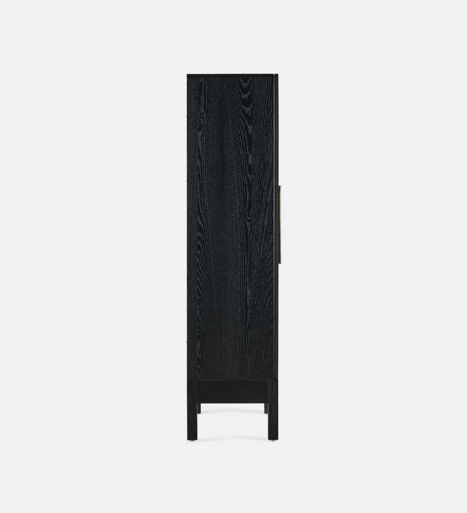 Tanner Drinks Cabinet Black (95040)