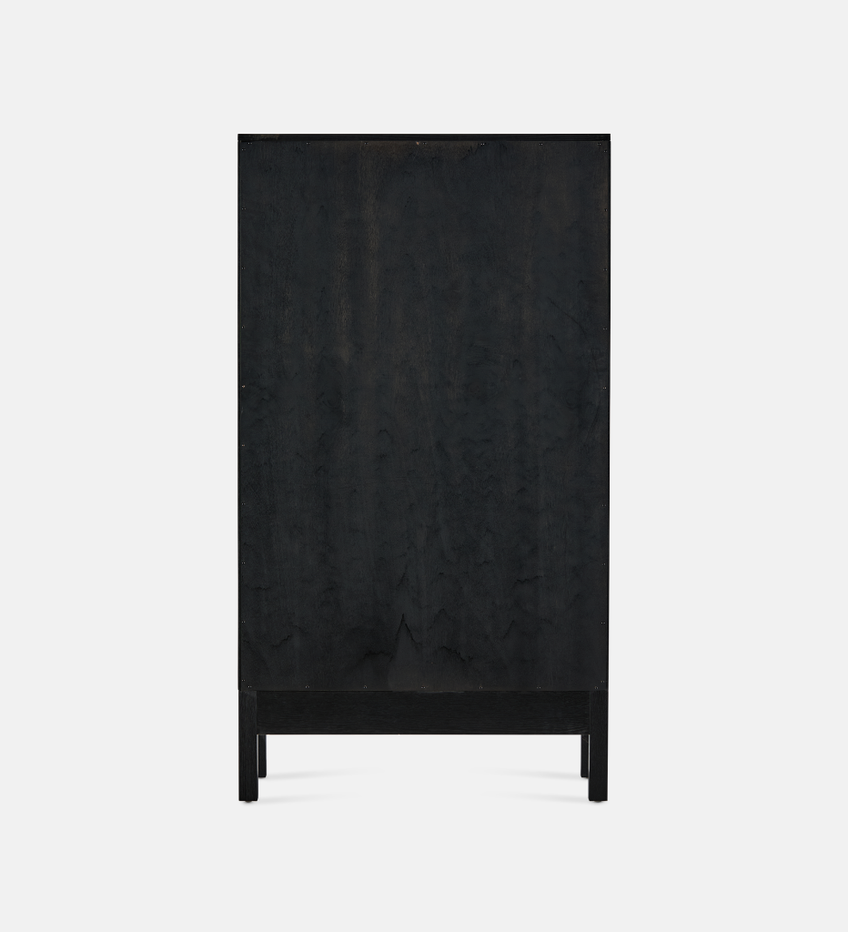 Tanner Drinks Cabinet Black (95041)