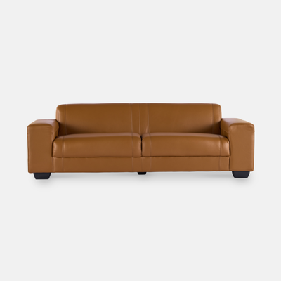 Terry Upholstered 3 Seater - Selika Tan
