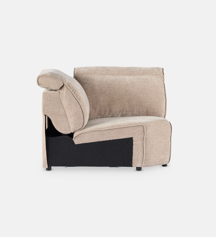 Wrenley Fully Up Static Mod Corner Recliner (103291)