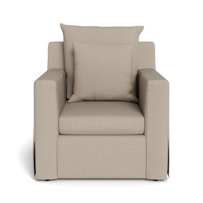 Zahara slipcover occasional chair