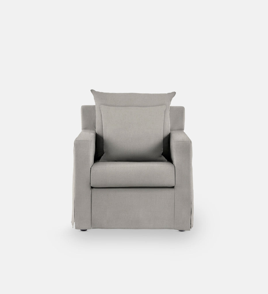 Zahara slipcover occasional chair (78265)