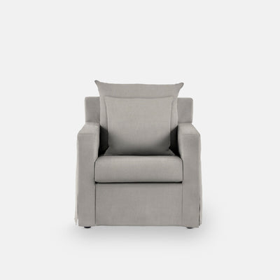 Zahara slipcover occasional chair