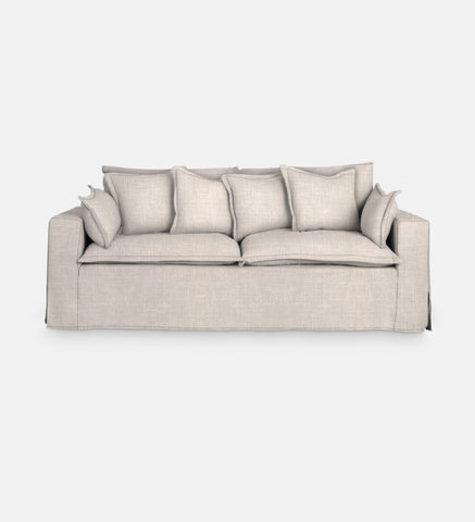 Cairo Slipcover 3 Seater Couch